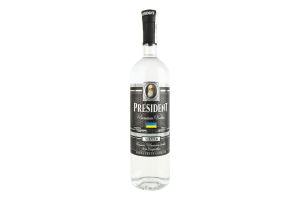 Водка 1л 40% Silver President бут