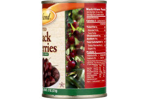 Roland Pitted Black Cherries in Light Syrup