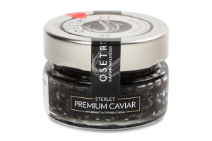 Икра черная Osetr Premium Caviar стерляди с/б