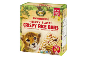 Nature's Path Organic EnviroKidz Berry Blast Crispy Rice Bars - 6 CT