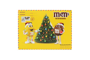 Набір драже, цукерок, батончиків, печива та жувальних драже Середня бандероль M&M's&Friends к/у 190г