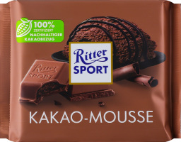 Шоколад молочний з мусовою начинкою з какао Ritter Sport м/у 100г