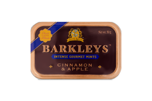 Льодяники зі смаком кориці та яблука Barkleys з/б 50г