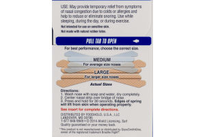 CareOne Drug Free Nasal Strips Large Tan - 30 CT