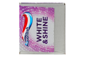 Паста зубная с фтором Сияющая белизна Aquafresh 100мл