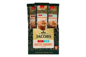 Напиток кофейный растворимый со вкусом соленой карамели Salted caramel Latte Jacobs м/у 21.3г