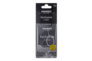 Ароматизатор Winso Card Exclusive целюлозний Plati