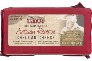 Cabot Artisan Reserve Cheddar Cheese