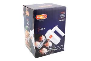 Міксер 200Вт 5швидкостей MG-232 Magio