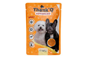 Корм д/собак THANKQ PREMIUM 100г Курка И096 (Румунія)