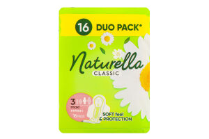 Прокладки гигиенические ароматизированные Maxi Classic Naturella 16шт