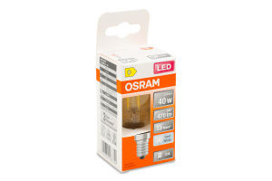 Лампа філаментна ЛЕД 3,4W E14 4000K P40 Osram
