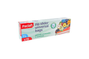 Пакеты с замком-застежкой 1л Paclan 15шт