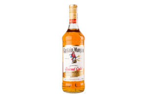 Напиток алкогольный 0.7л 35% на основе Карибского рома Spiced Gold Original Captain Morgan бут