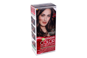 Крем-краска для волос Color Sensation Ледяной каштан №4.15 Garnier