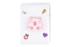 Блокнот ZiBi KidsLine Capybara А5 плюшевий 80арк