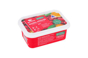 Малина-апельсин перетертые с сахаром Рудь п/у 350г