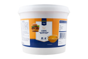 Соус Бургер METRO Chef ведро 5кг