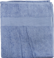 Рушник синій махровий з бордюром 70*140см 400г/м2 ГМ Текстайл