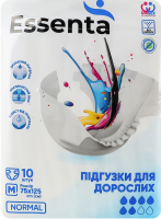 Подгузники для взрослых 75-125см M Normal Essenta 10шт
