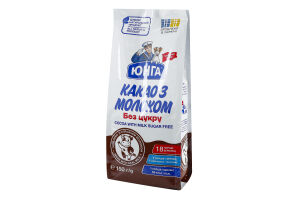 Какао с молоком без сахара Юнга м/у 150г