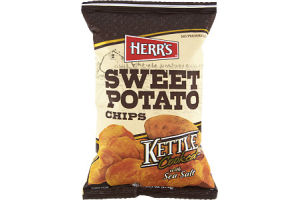 Herr's Sweet Potato Kettle Cooked with Sea Salt Chips