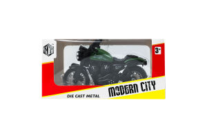 Автомодель для детей от 3лет 11х7см №VA227667 Мотоцикл Greenwich Products Co. Limited 1шт