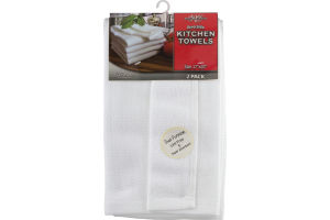 Royal Crest Kitchen Towels Reversible - 2 PK
