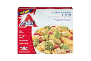 Atkins Sesame Chicken Stir-Fry