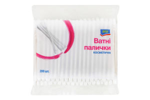 Палочки ватные косметические aro 200шт