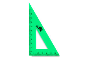 Трикутник прямокутний 11см Yes