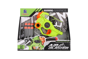 Игрушка для детей от 6лет 11х13см + 6патронов №VA304607 Air blaster Weijiax 1шт