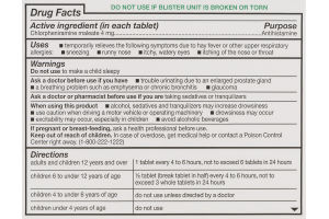 CareOne Allergy Relief 4 Hour Antihistamine Tablets - 24 Ct