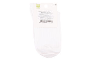 Шкарпетки дит Premier socks Економ рубч біл р18-20