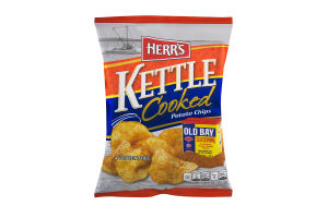Herr's Kettle Cooked Potato Chips Old Bay Seasoning
