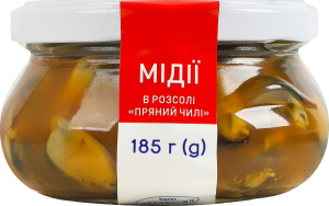 Мидии в рассоле Пряный чили Norven с/б 185г