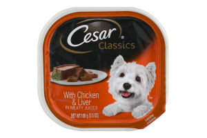 Cesar Classics Caninie Cuisine With Chicken & Liver