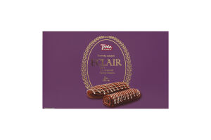 Пирожные заварные Эклер с какао Tarta к/у 250г