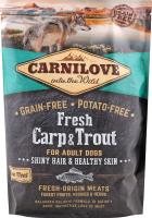 Корм д/собак Фреш з коропом та фореллю сухий 1,5кг Карнілав