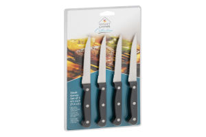 Smart Living Steak Knives - 4 CT