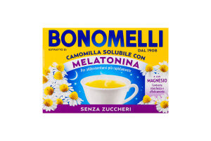 Чай Bonomelli Ромашка/мелатон/магній 16шт И192 (Італ)