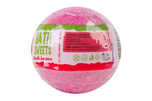Бомба для ванн Малиновий джем Bath Sweets 100г