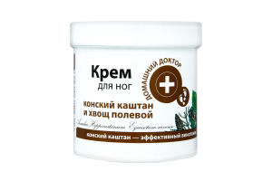 Крем д/ног конский каштан и хвощ Домашний Доктор п/б 250мл