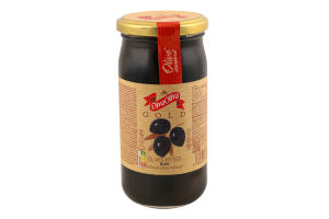 Маслини чорні без кісточки Gold Diva Oliva c/б 370мл