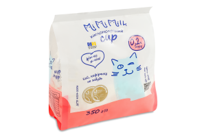 Сир кисломолочний 0.2% Mimimilk м/у 350г