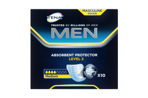 Прокладки урологічні чоловічі Tena for Men-2 10шт