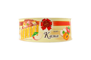 Торт-рулет Казка 700г коробка Valencia