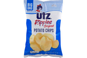 Utz Ripples Original Potato Chips Big Bag