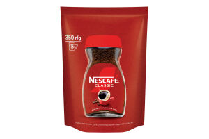 Кава розчинна гранульована Classic Nescafe д/п 350г