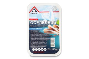 Сельдь филе-кусочки в масле Столичная Iceberg п/у 180г